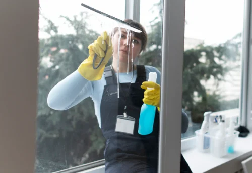 Nettoyage de vitres intérieures et extérieures à Auberive